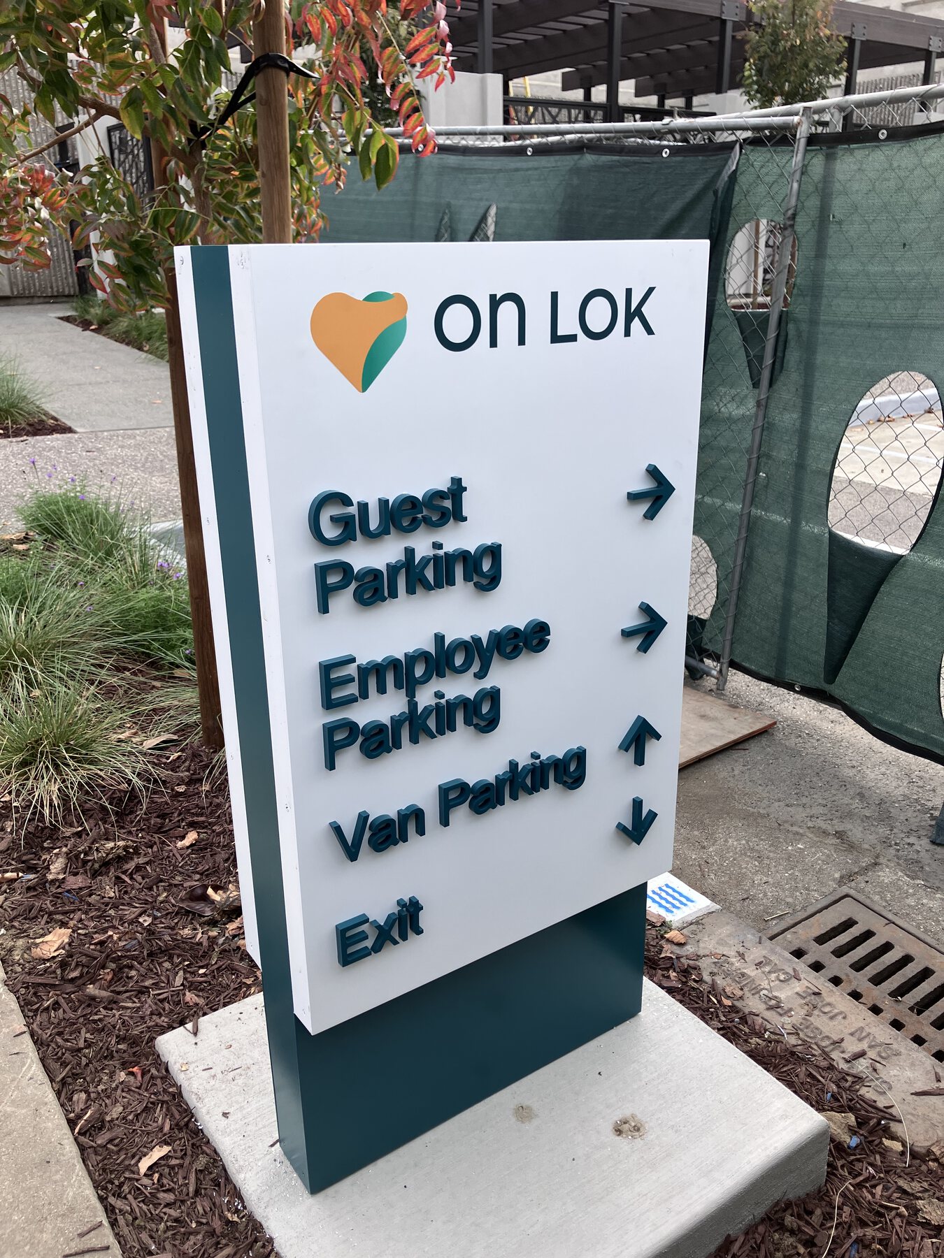 Completed environmental graphics project by Powell's Environmental Graphics