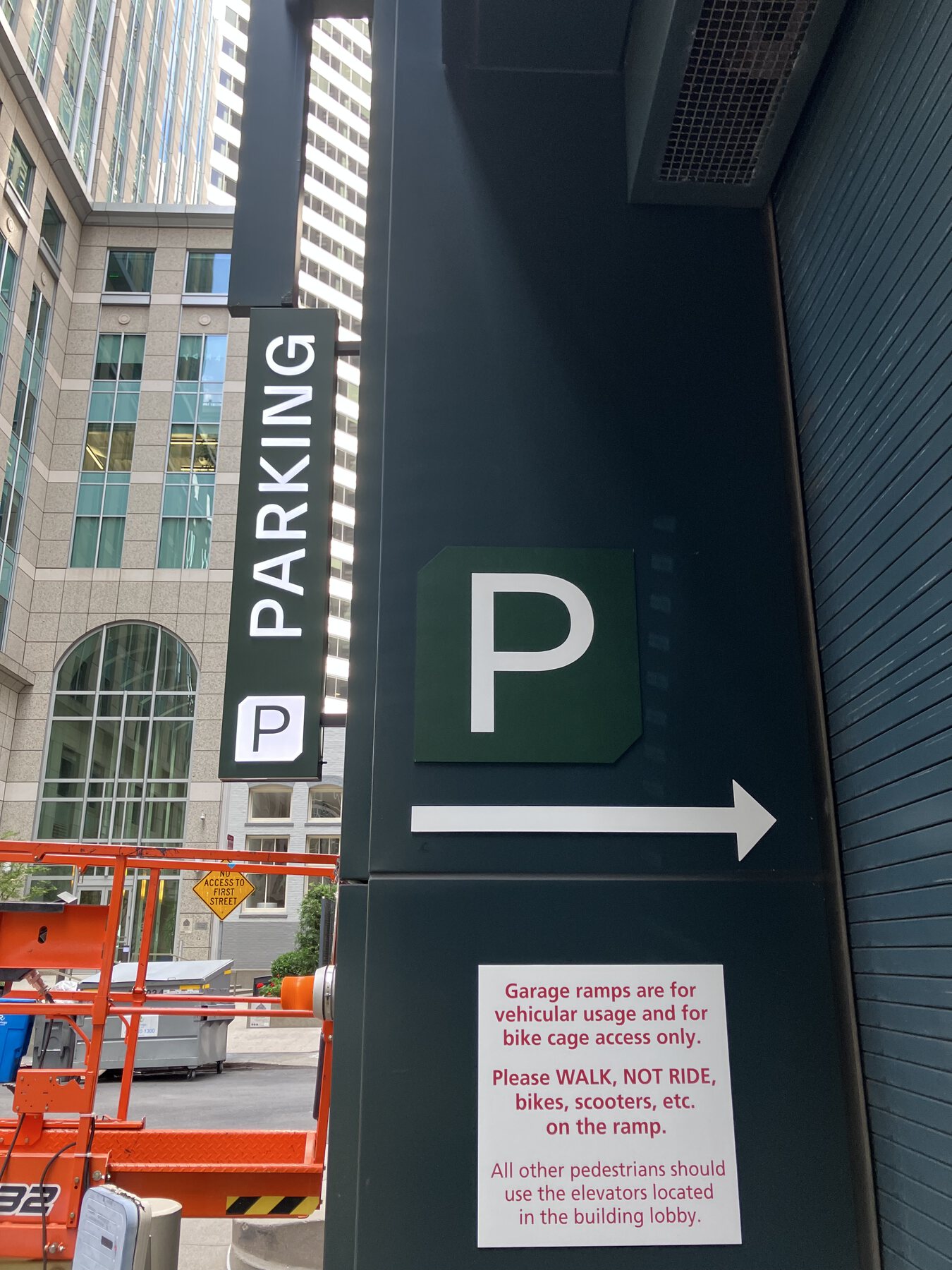 Completed environmental graphics project by Powell's Environmental Graphics
