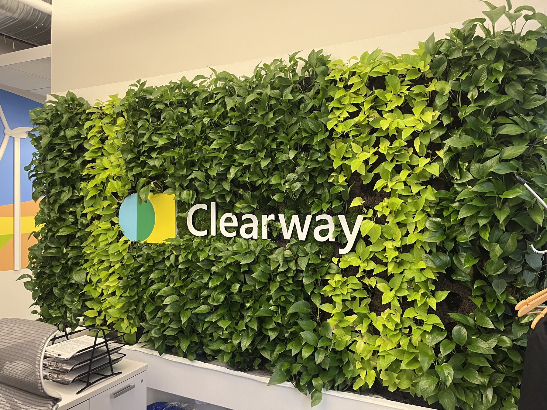 Completed environmental graphics project by Powell's Environmental Graphics