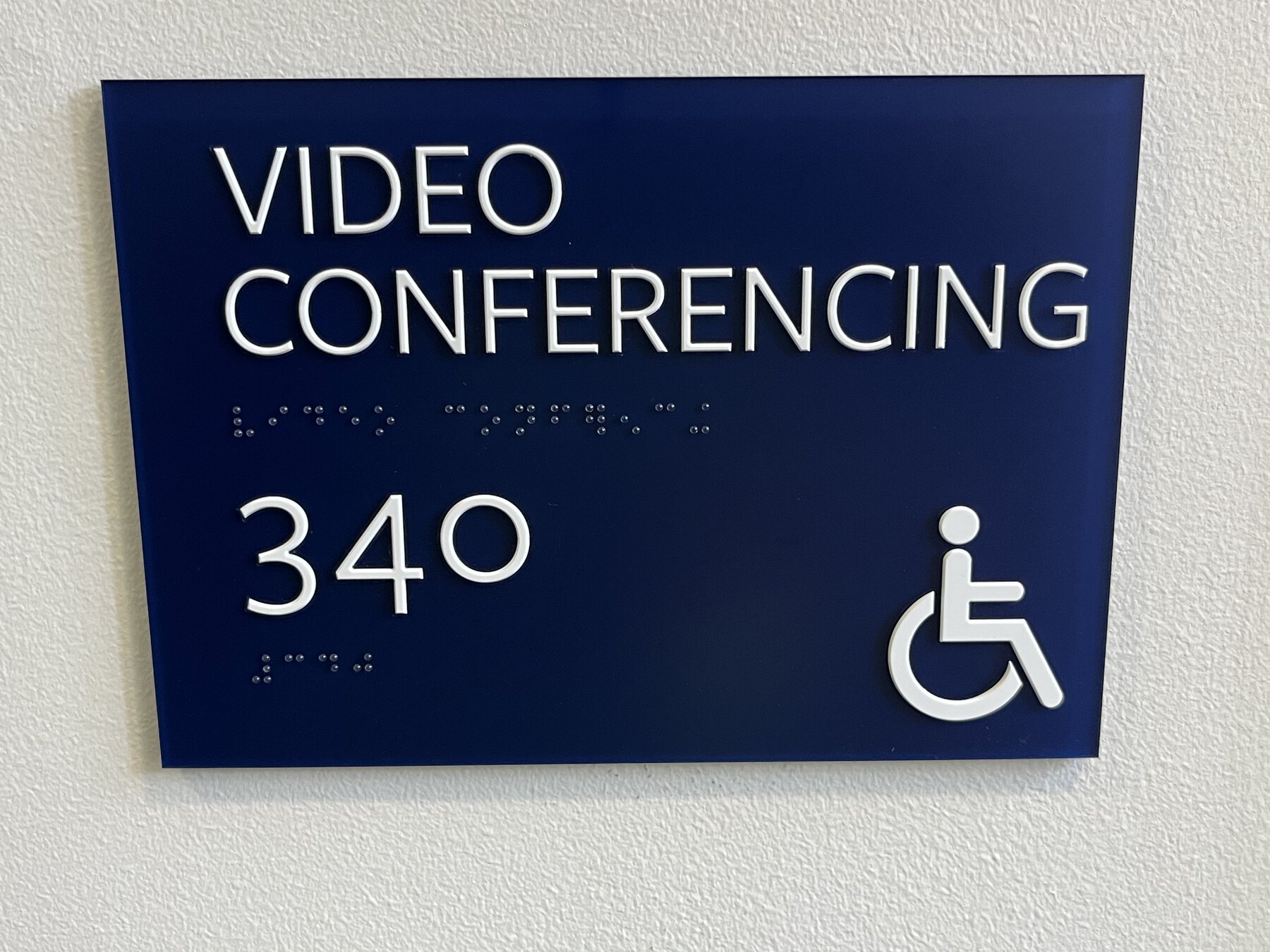 Completed environmental graphics project by Powell's Environmental Graphics