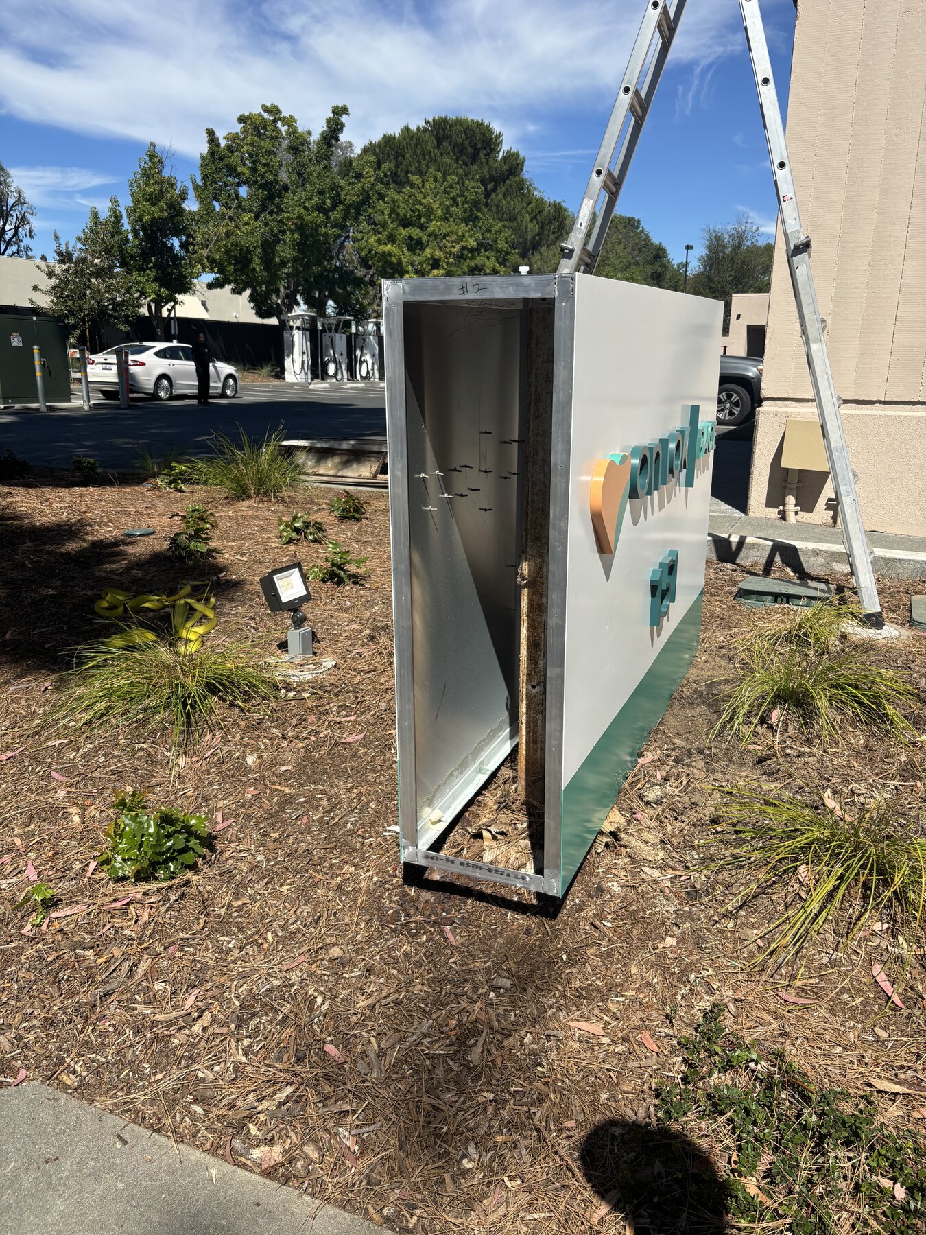 Completed environmental graphics project by Powell's Environmental Graphics